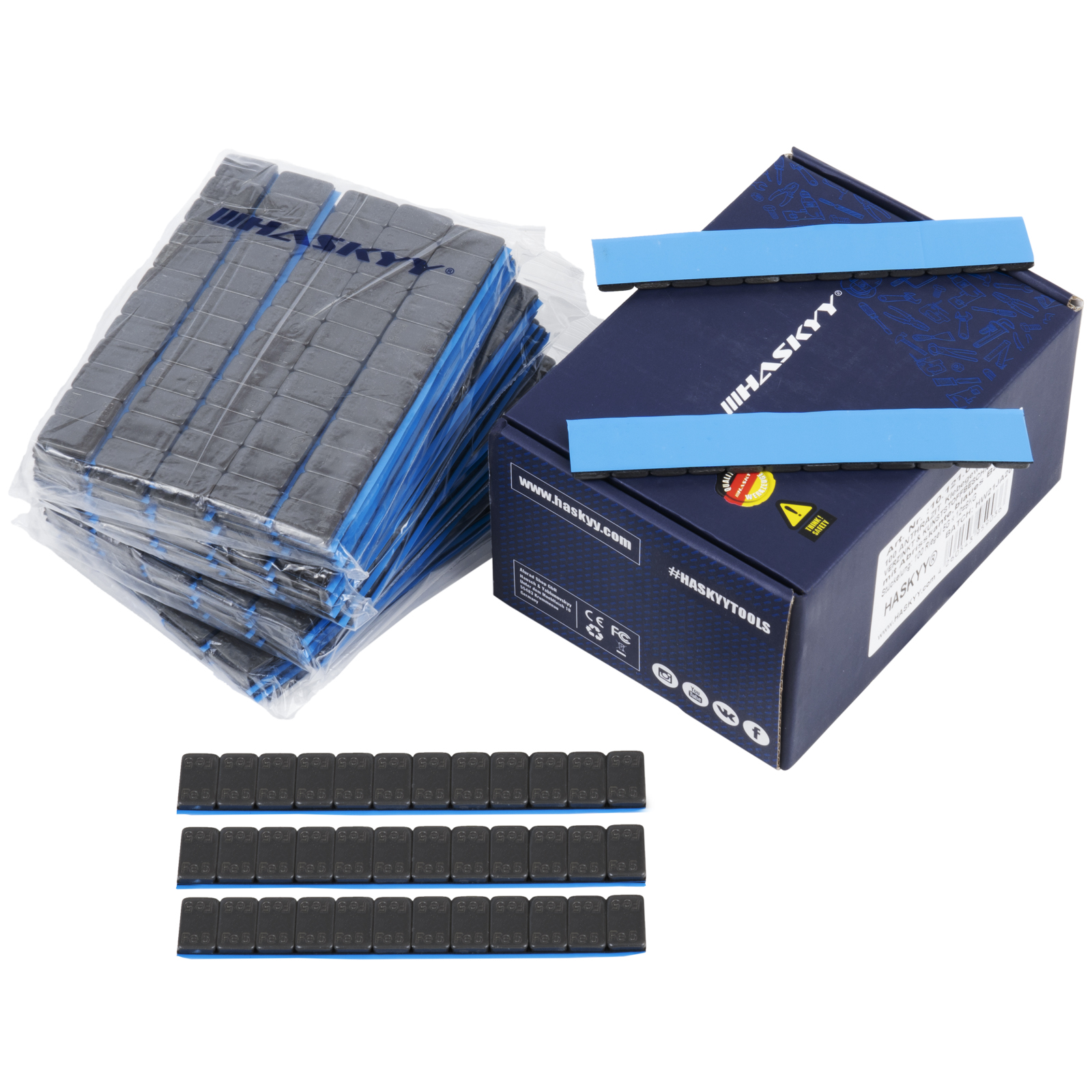Klebegewichte Für Alufelgen Stix 200x 5 10g Schwarz Auswuchtgewichte Kleberiegel 12 KG Klebegewichte Rolle
